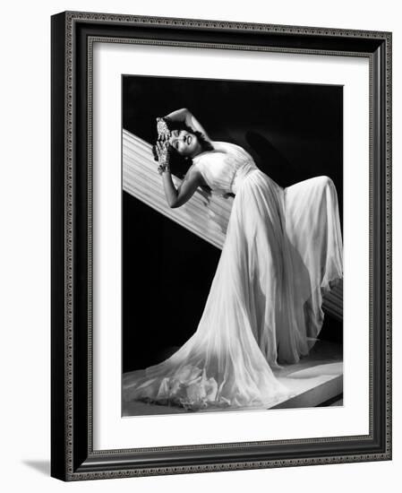 Gloria Swanson, 1940-null-Framed Photographic Print