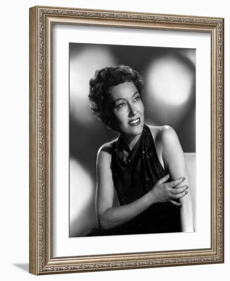 GLORIA SWANSON, 1950 (b/w photo)-null-Framed Photo