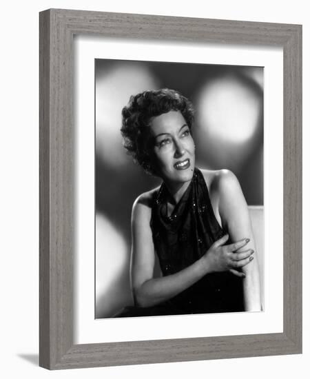 GLORIA SWANSON, 1950 (b/w photo)-null-Framed Photo