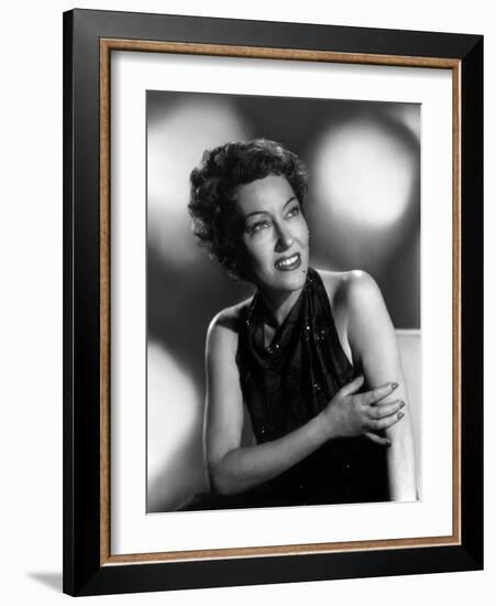 GLORIA SWANSON, 1950 (b/w photo)-null-Framed Photo