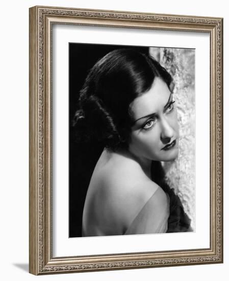 Gloria Swanson, c.1930s-null-Framed Photo