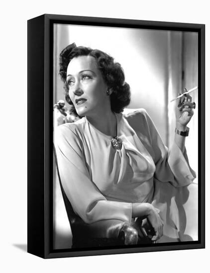 Gloria Swanson, c.1940s-null-Framed Stretched Canvas