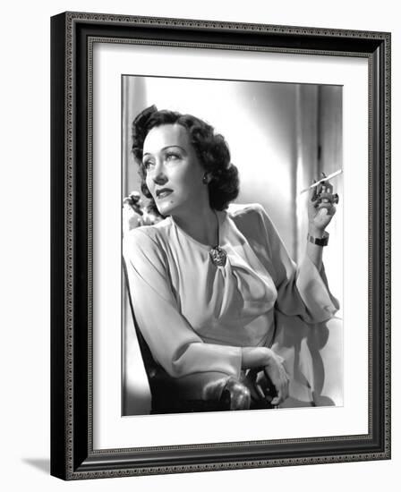 Gloria Swanson, c.1940s-null-Framed Photo