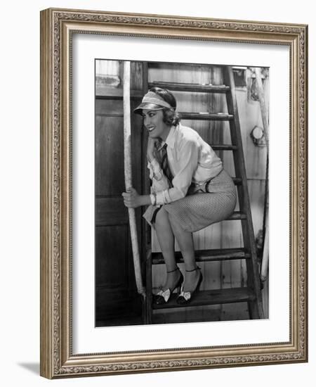 Gloria Swanson. "Sadie Thompson" 1928, Directed by Raoul Walsh-null-Framed Photographic Print