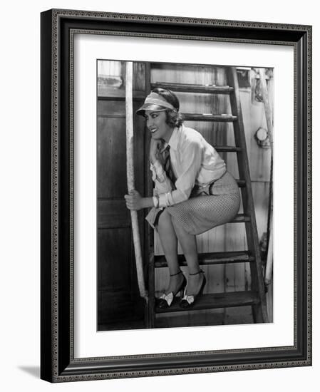 Gloria Swanson. "Sadie Thompson" 1928, Directed by Raoul Walsh-null-Framed Photographic Print