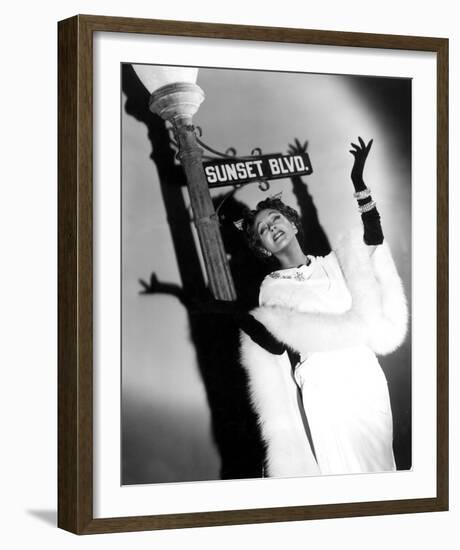 Gloria Swanson-null-Framed Photo