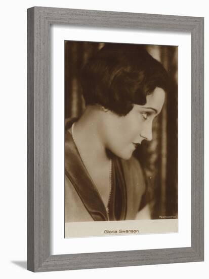 Gloria Swanson-null-Framed Photographic Print