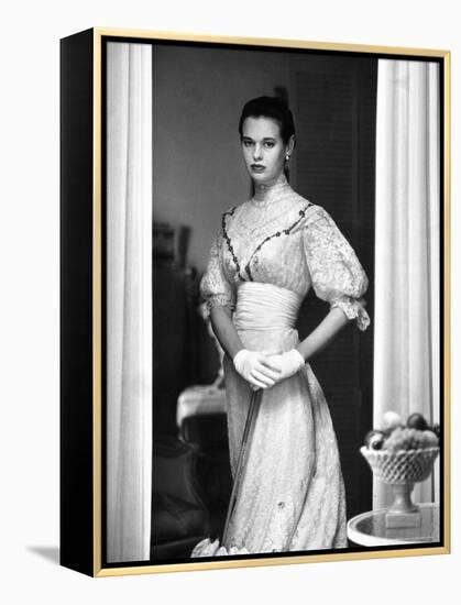 Gloria Vanderbilt Stokowski in Costume for Molnar's Play, The Swan-Gordon Parks-Framed Premier Image Canvas