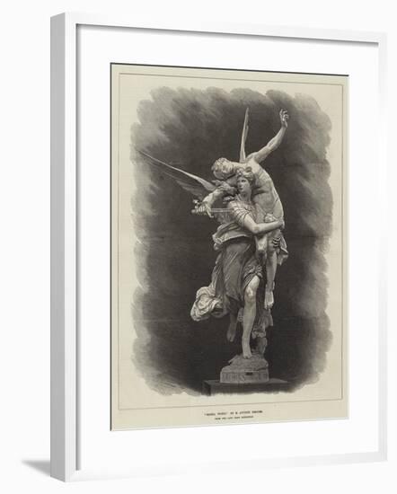 Gloria Victis, by M Antoine Mercier, from the Late Paris Exhibition-null-Framed Giclee Print