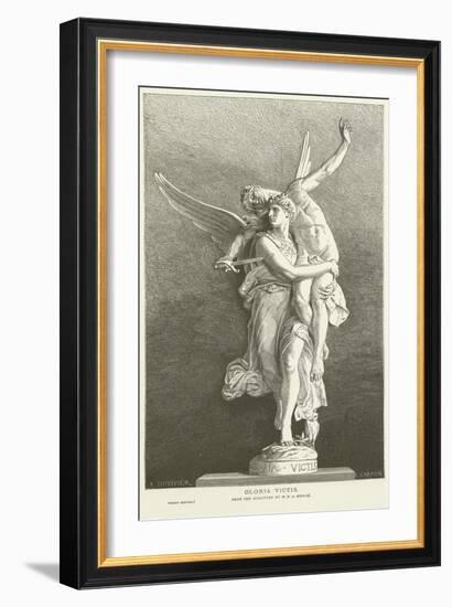 Gloria Victis-Marius Jean Antonin Mercie-Framed Giclee Print