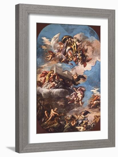 Glorification of the Corsini Family-Anton Domenico Gabbiani-Framed Giclee Print