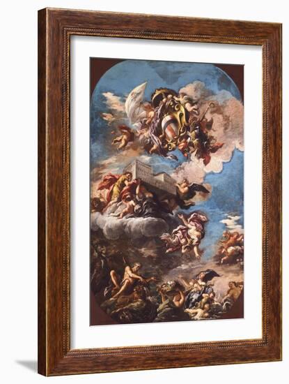 Glorification of the Corsini Family-Anton Domenico Gabbiani-Framed Giclee Print