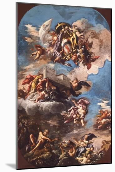 Glorification of the Corsini Family-Anton Domenico Gabbiani-Mounted Giclee Print