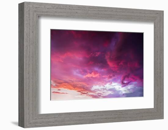 Glorious Evening Sky-KennethKeifer-Framed Photographic Print