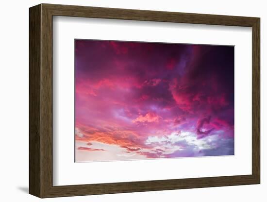 Glorious Evening Sky-KennethKeifer-Framed Photographic Print