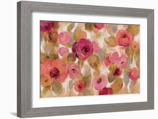 Glorious Pink Floral I-Silvia Vassileva-Framed Art Print