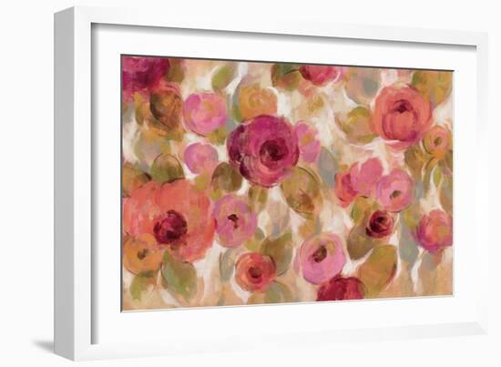 Glorious Pink Floral I-Silvia Vassileva-Framed Art Print