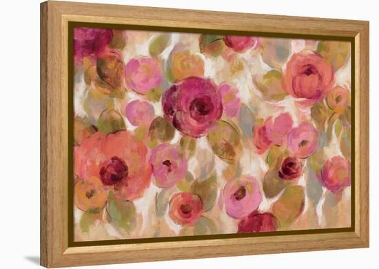Glorious Pink Floral I-Silvia Vassileva-Framed Stretched Canvas