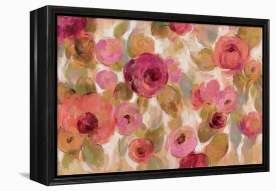 Glorious Pink Floral I-Silvia Vassileva-Framed Stretched Canvas
