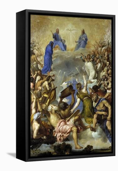 Glory, 1551-1554-Titian (Tiziano Vecelli)-Framed Premier Image Canvas