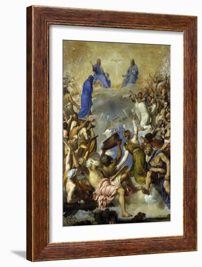 Glory, 1551-1554-Titian (Tiziano Vecelli)-Framed Giclee Print