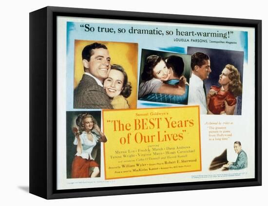 Glory for Me, 1946, "The Best Years of Our Lives" Directed by William Wyler-null-Framed Premier Image Canvas