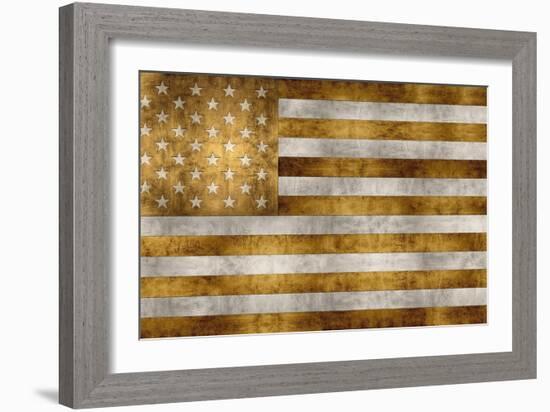 Glory In Gold-Luke Wilson-Framed Art Print