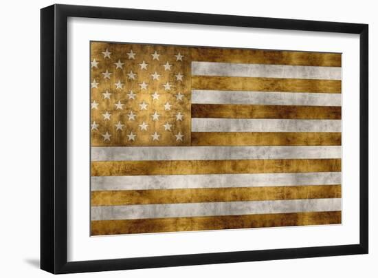 Glory In Gold-Luke Wilson-Framed Art Print