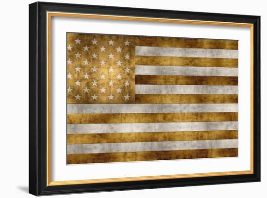 Glory In Gold-Luke Wilson-Framed Art Print