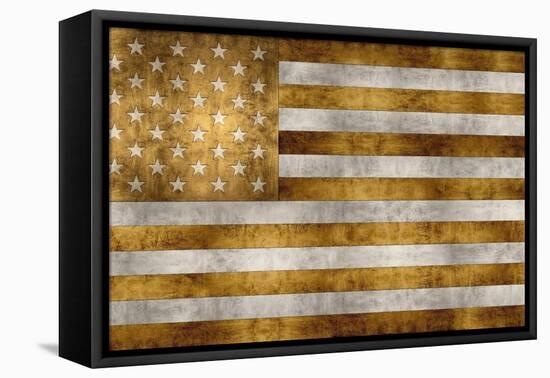Glory In Gold-Luke Wilson-Framed Stretched Canvas