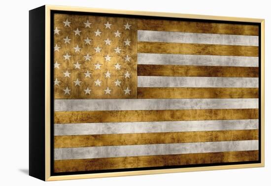 Glory In Gold-Luke Wilson-Framed Stretched Canvas