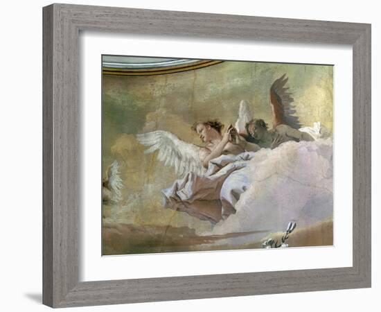 Glory of Angels-Giovanni Battista Tiepolo-Framed Giclee Print