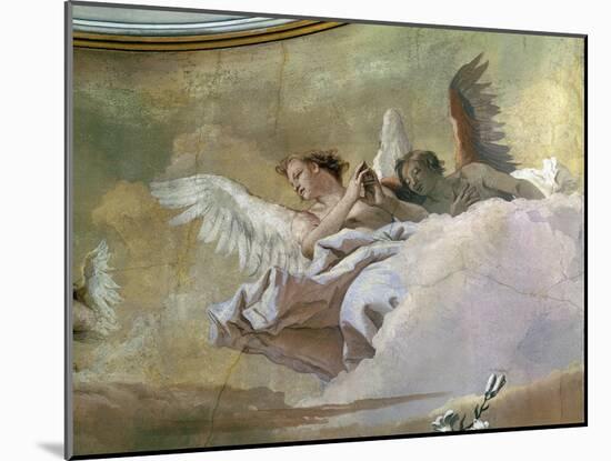 Glory of Angels-Giovanni Battista Tiepolo-Mounted Giclee Print