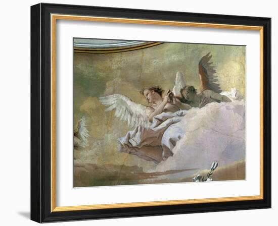 Glory of Angels-Giovanni Battista Tiepolo-Framed Giclee Print