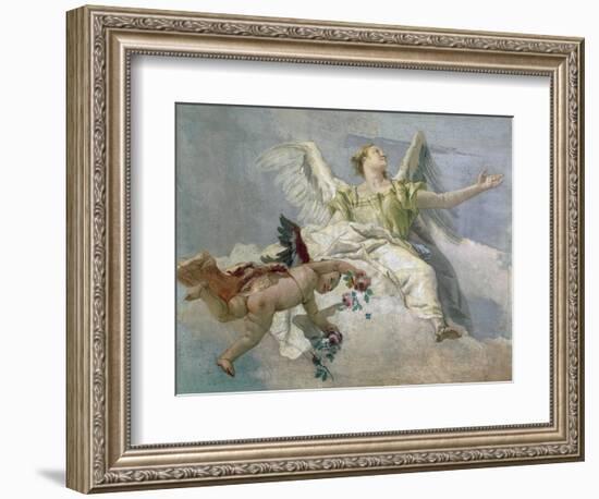 Glory of Angels-Giovanni Battista Tiepolo-Framed Giclee Print