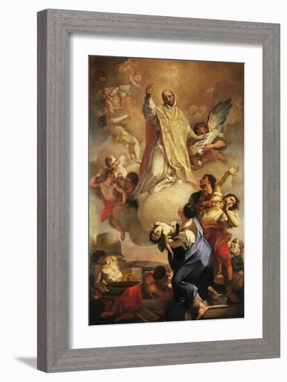 Glory of St Ignatius, 1721-Antonio Balestra-Framed Giclee Print