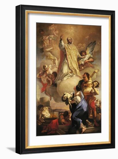 Glory of St Ignatius, 1721-Antonio Balestra-Framed Giclee Print