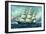 Glory of the Seas' in Full Sail, 1919-Antonio Jacobsen-Framed Giclee Print