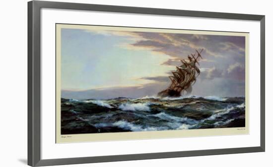 Glory of the Seas-Montague Dawson-Framed Art Print