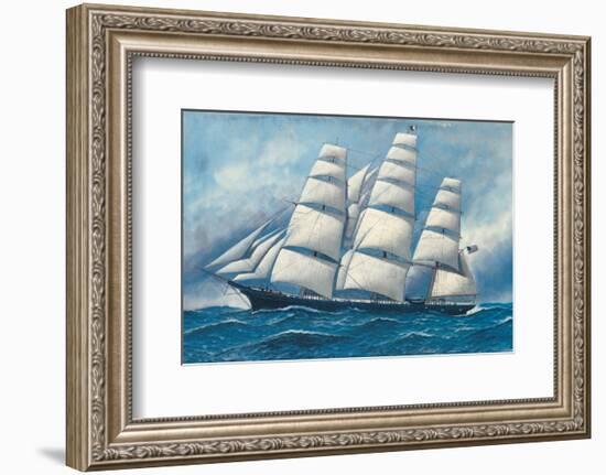 Glory of the Seas-Antonio Jacobsen-Framed Premium Giclee Print