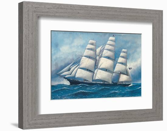 Glory of the Seas-Antonio Jacobsen-Framed Premium Giclee Print