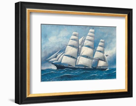 Glory of the Seas-Antonio Jacobsen-Framed Premium Giclee Print