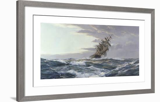 Glory of the Seas-Montague Dawson-Framed Premium Giclee Print