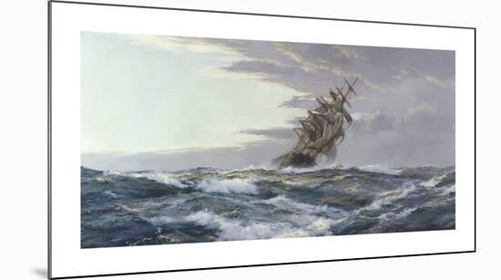 Glory of the Seas-Montague Dawson-Mounted Premium Giclee Print