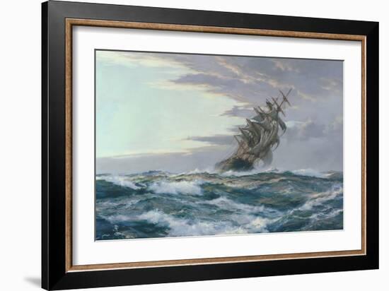 Glory of the Seas-Montague Dawson-Framed Art Print