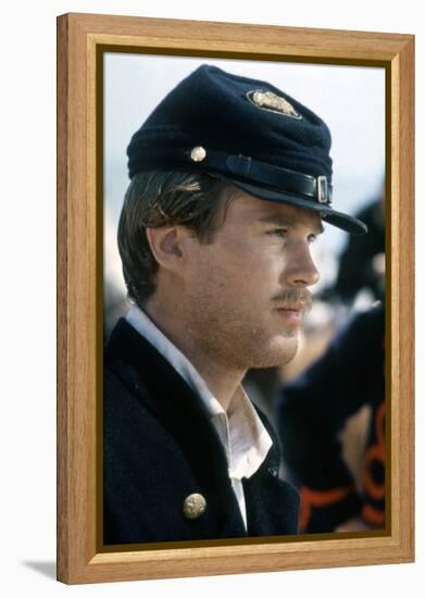 Glory (Pour la gloire) by EdwardZwick with Cary Elwes, 1989 (guerre by Secession) (photo)-null-Framed Stretched Canvas