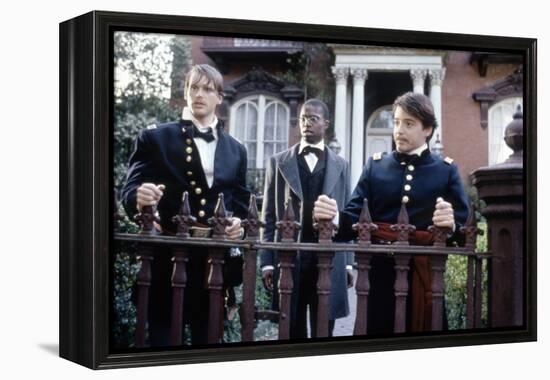 Glory (Pour la gloire) by EdwardZwick with Cary Elwes, Andre Braugher and Matthew Broderick., 1989 -null-Framed Stretched Canvas