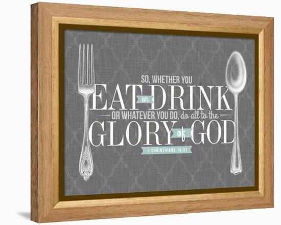 Glory to God 2-null-Framed Premier Image Canvas