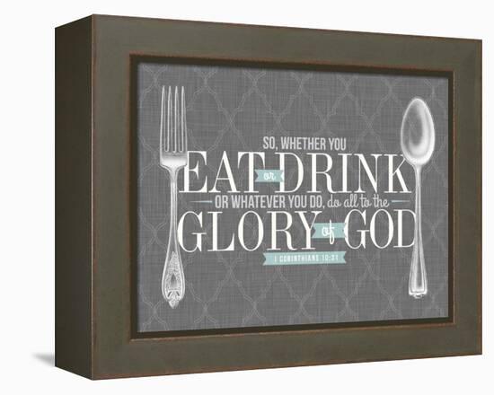Glory to God 2-null-Framed Premier Image Canvas