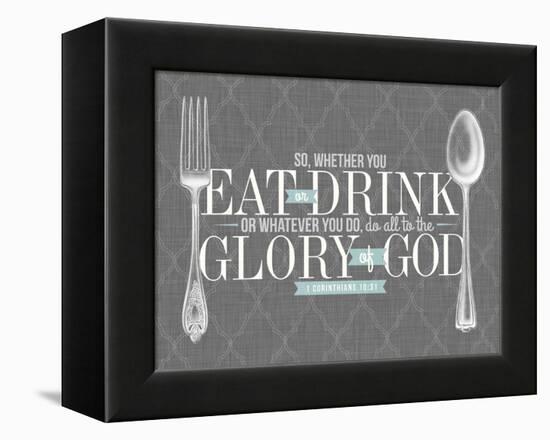 Glory to God 2-null-Framed Premier Image Canvas